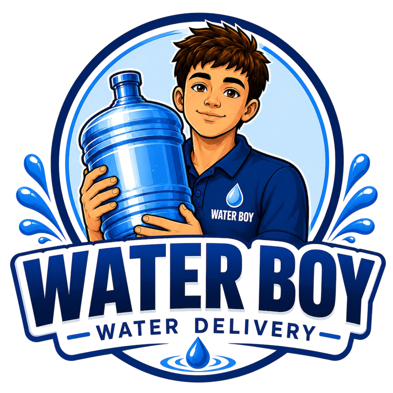 Water Boy Delivery logo